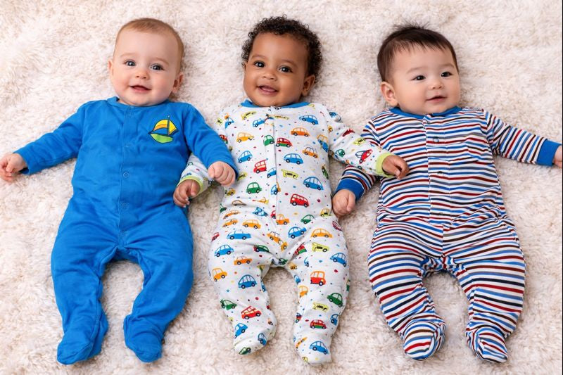 Newborn Essential Footies – Set of 3