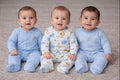 Snuggle Squad – Set of 3 Baby Cotton Footies