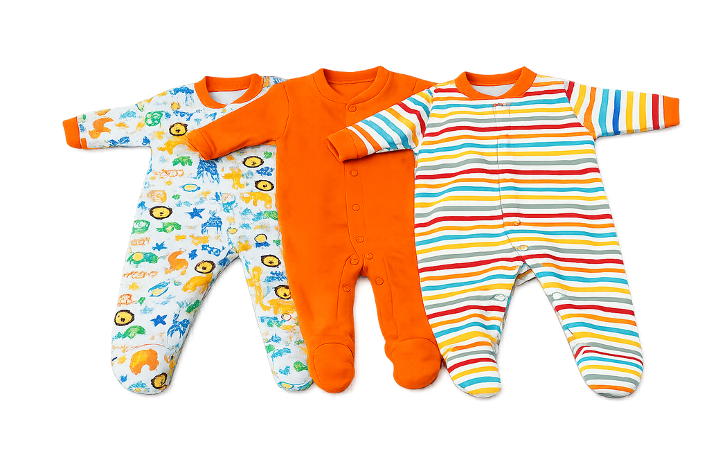 Pure Cozy Collection – 3 Footies Set