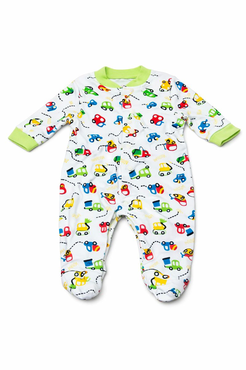 Baby Cotton Footies – Pack of 3