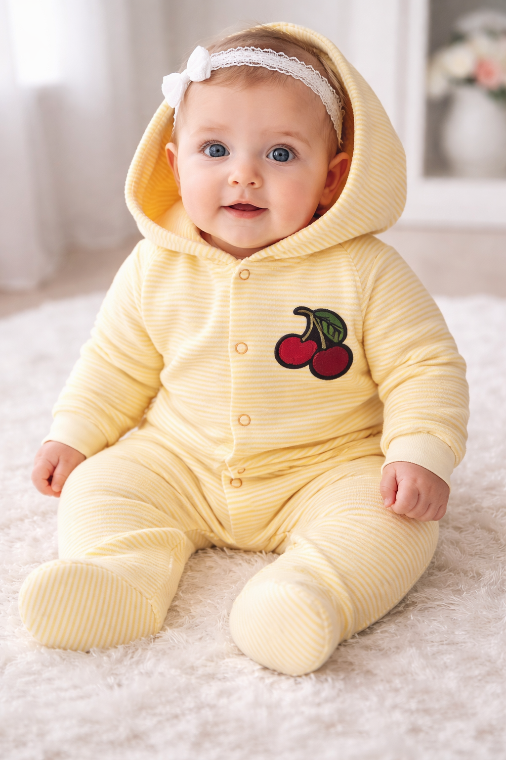 Yellow Stipe Footie
